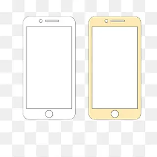 苹果6手机设计线稿