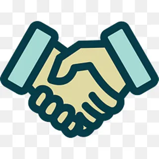握手图标,免抠元素