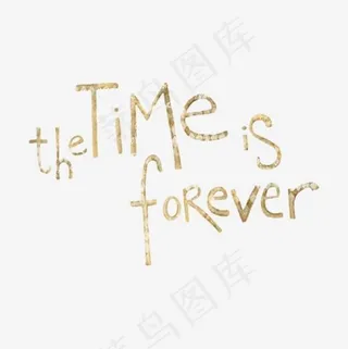 金色英文艺术字装饰,免抠元素艺术字