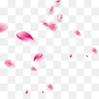 蓝莓花瓣装饰元素,免抠元素