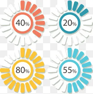 矢量手绘进度条,免抠元素