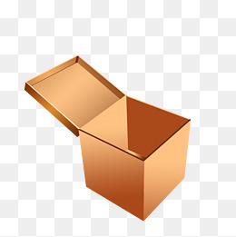 漂亮的纸盒子插画