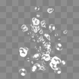 漂浮气泡装饰物PNG,免抠元素