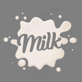 牛奶标识