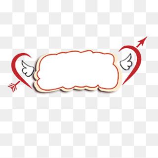 矢量扁平化标题框文本框,免抠元素