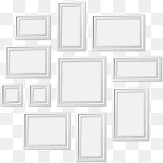 白色的相框矢量图,免抠元素