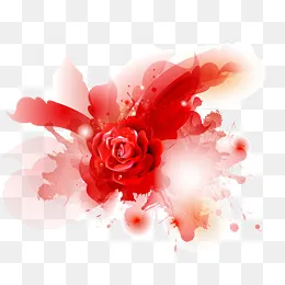 矢量情人节玫瑰花素材,免抠元素(4198*3823px)eps,ai矢量模版下载