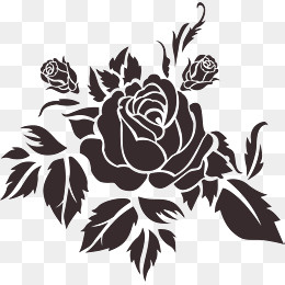 花朵中国风式底纹