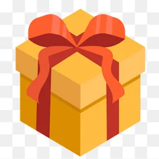 手绘矢量礼盒素材,免抠元素