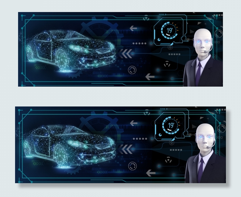 现代高科技智慧汽车背景背景图片素材