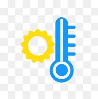 天气预报创意天气图标,免抠元素