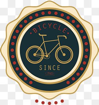 国外经典自行车硬标,免抠元素