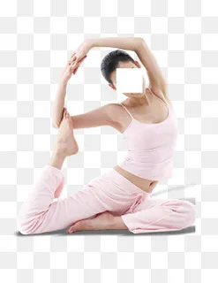 瑜伽美女,免抠元素 瑜伽美女,免抠元素