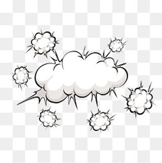 白色气体,免抠元素