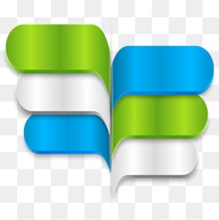 创意几何标题栏,免抠元素