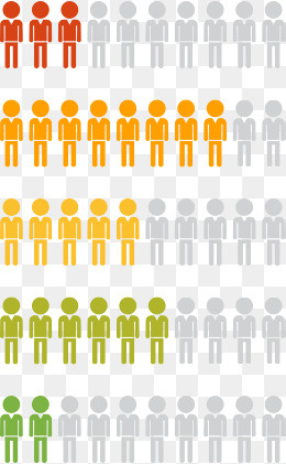 中国人口日统计人口,免抠元素