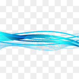 蓝色线条,免抠元素
