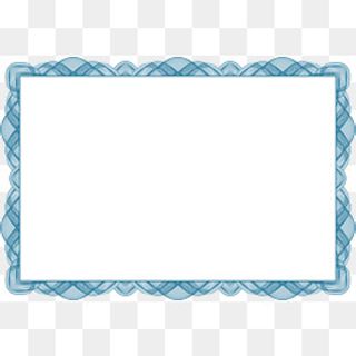 证书花边边框设计矢量图