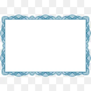 证书花边边框设计矢量图