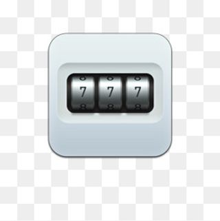 APP金属质感密码锁,免抠元素