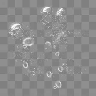 唯美漂浮气泡元素,免抠元素