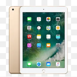 土豪金iPadAir,免抠元素(800*800px)psd模版下载