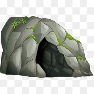 卡通山洞矢量图下载