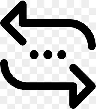 文字回复图标,免抠元素