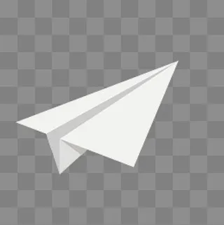 白色飞机,免抠元素