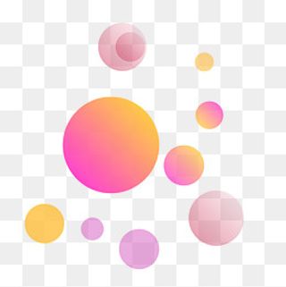 卡通多彩气球标题,免抠元素