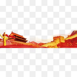 八一建军节来袭彩色文艺banner,免抠元素(1920*474px)psd模版下载