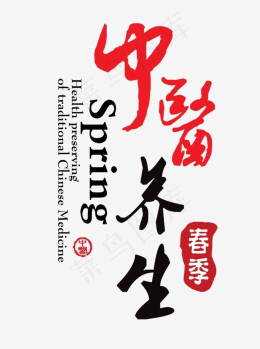 中医春季养生(800*1072px)psd模版下载