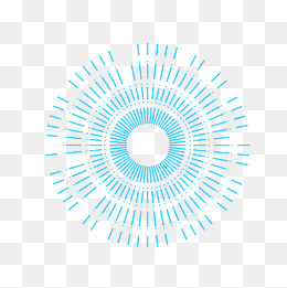 放射圆矢量图