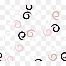 矢量简约清新圈圈