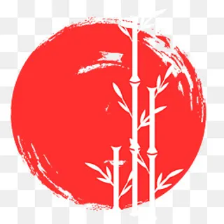 圆形日本元素,免抠元素