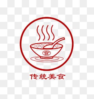 端午节中华传统美食小吃矢量线条,免抠元素