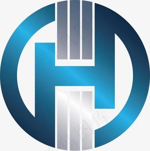 创意英文字体H设计,免抠元素艺术字(4483*4484px)ai矢量模版下载