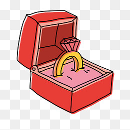 七夕情人节钻戒婚戒png,免抠元素