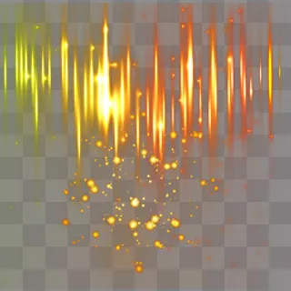 炫酷渐变线性光效果元素,免抠元素