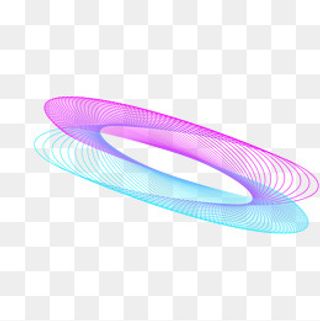 蓝紫色彩色渐变图案元素,免抠元素