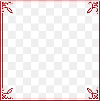 简单边框,免抠元素