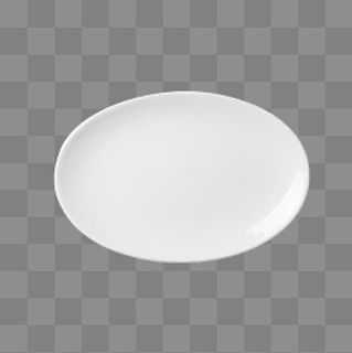 白色盘子,免抠元素