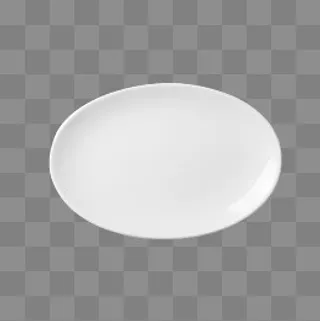 白色盘子,免抠元素