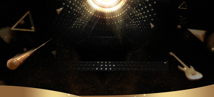 决战双11狂欢节黑金背景背景图片素材