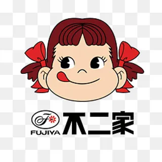 不二家糖果零食品牌LOGO