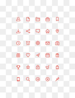 30免费的UI图标,免抠元素