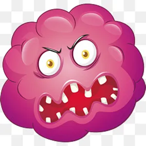 细菌病毒矢量图下载,免抠元素