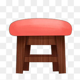 手绘家具椅子插画