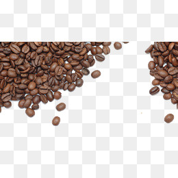咖啡豆背景食品饮料,免抠元素