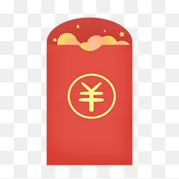 卡通可爱金币黄色红包,免抠元素(2000*2000px)psd模版下载